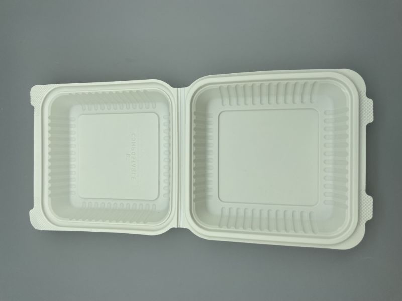 8“ Cornstarch Clamshell