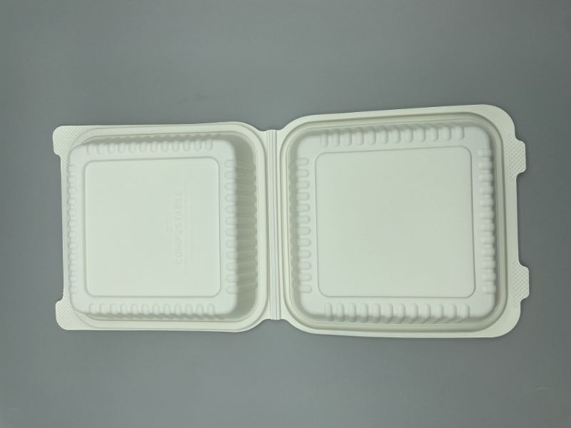 8“ Cornstarch Clamshell1